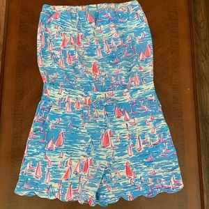 NWT Lilly Pulitzer Boatylicious Romper Size Small.
